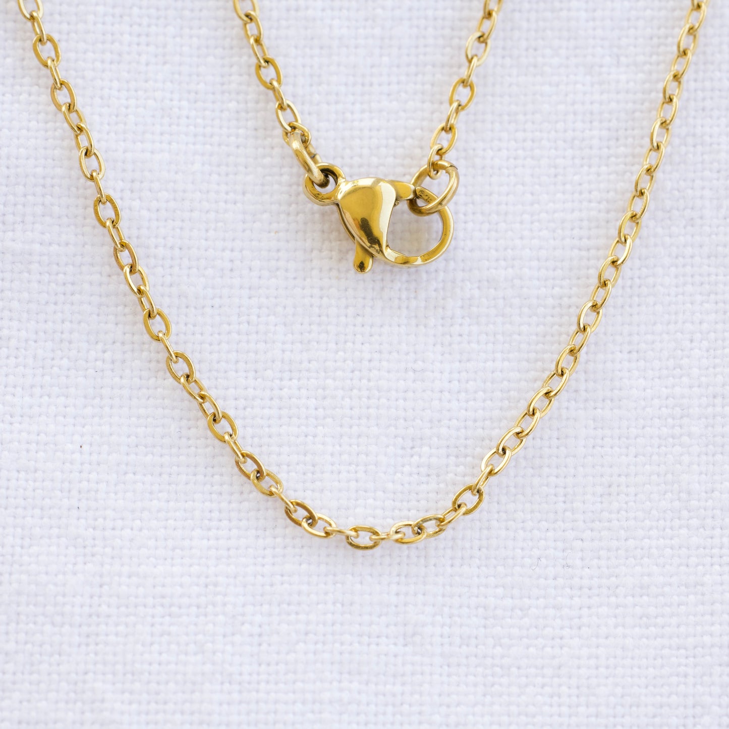 Hibiscus Flower Necklace Gold Plated