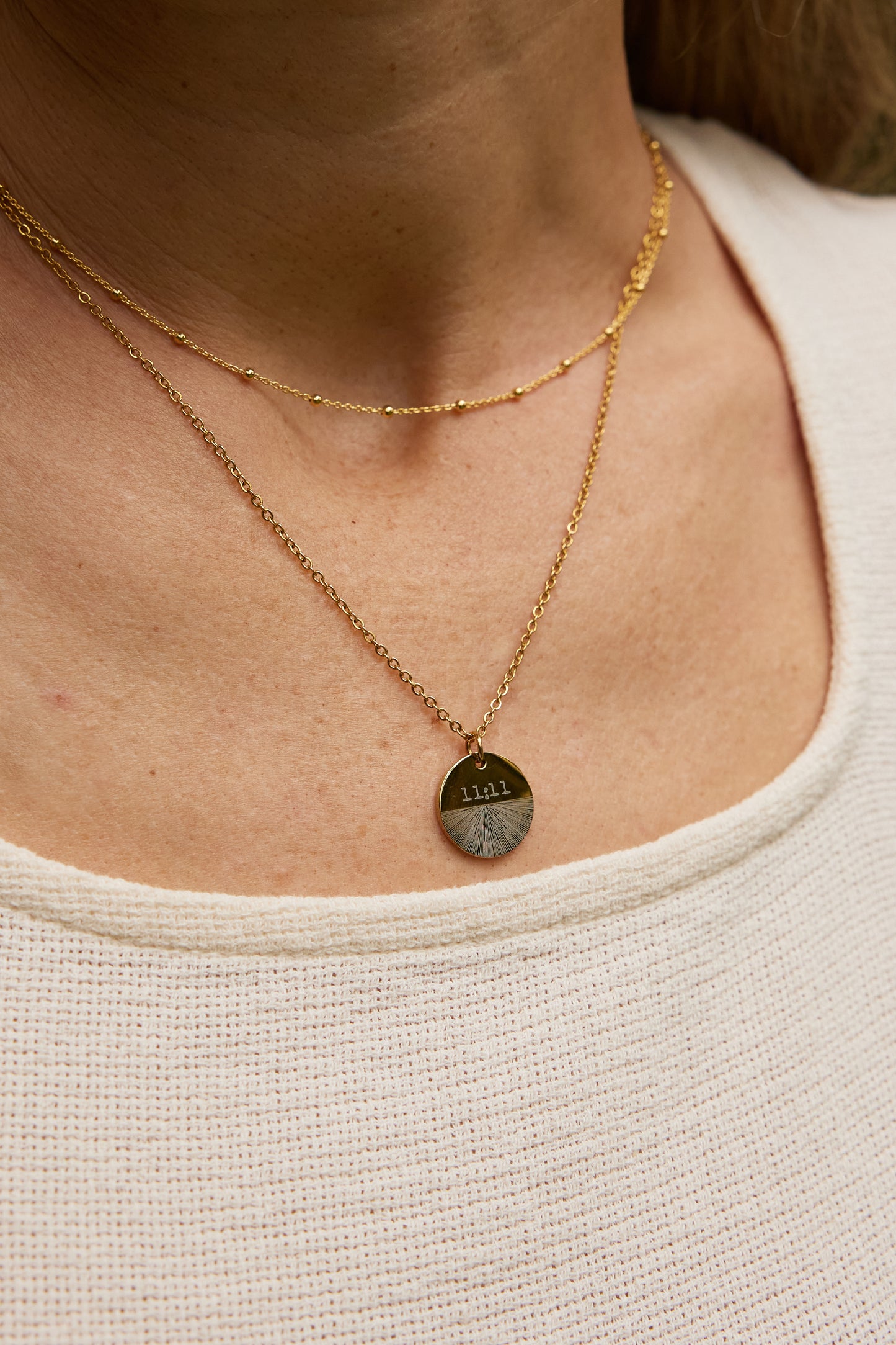 11:11 tarnish resistant necklace