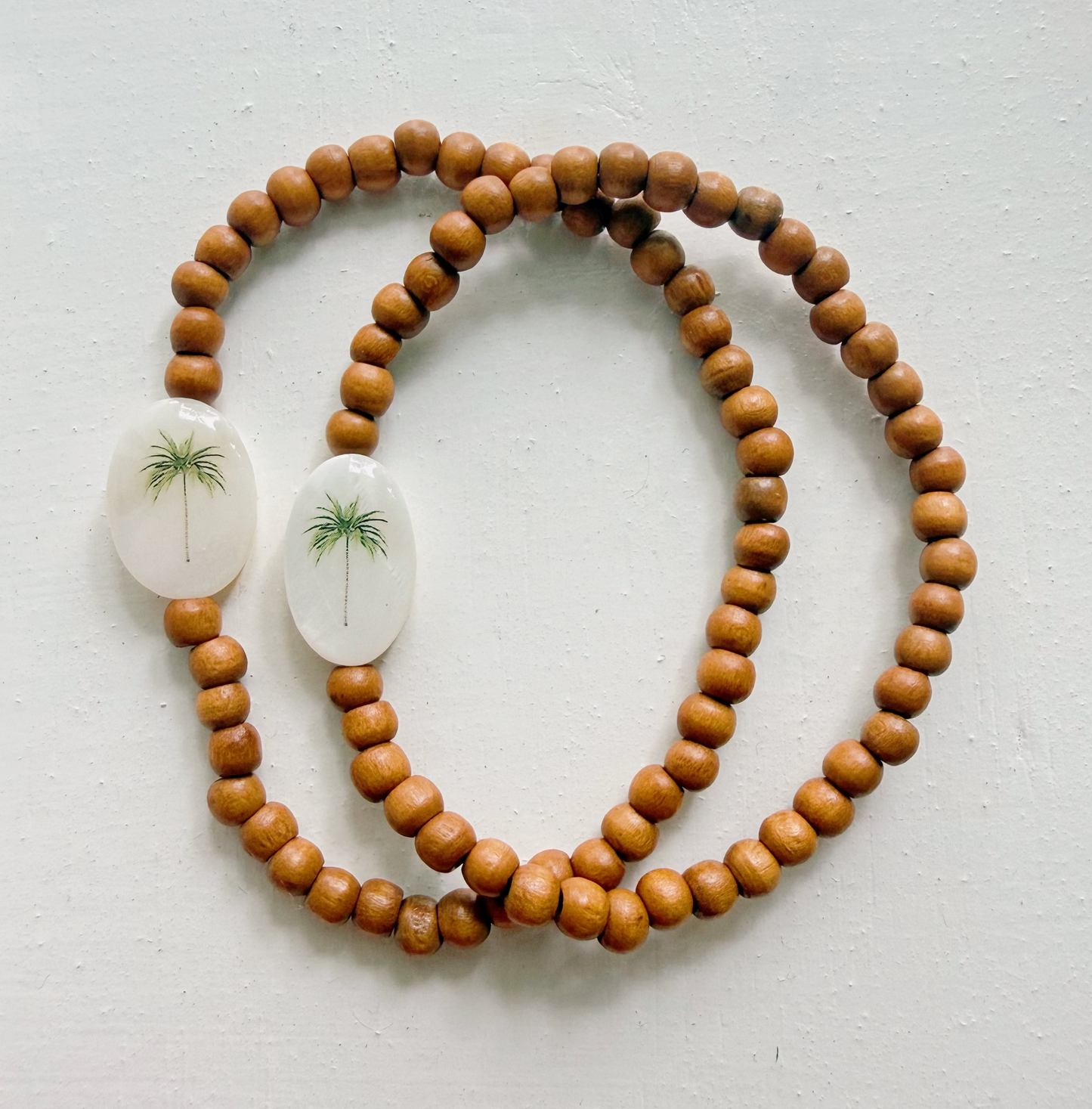 Wooden Bracelet California Palm