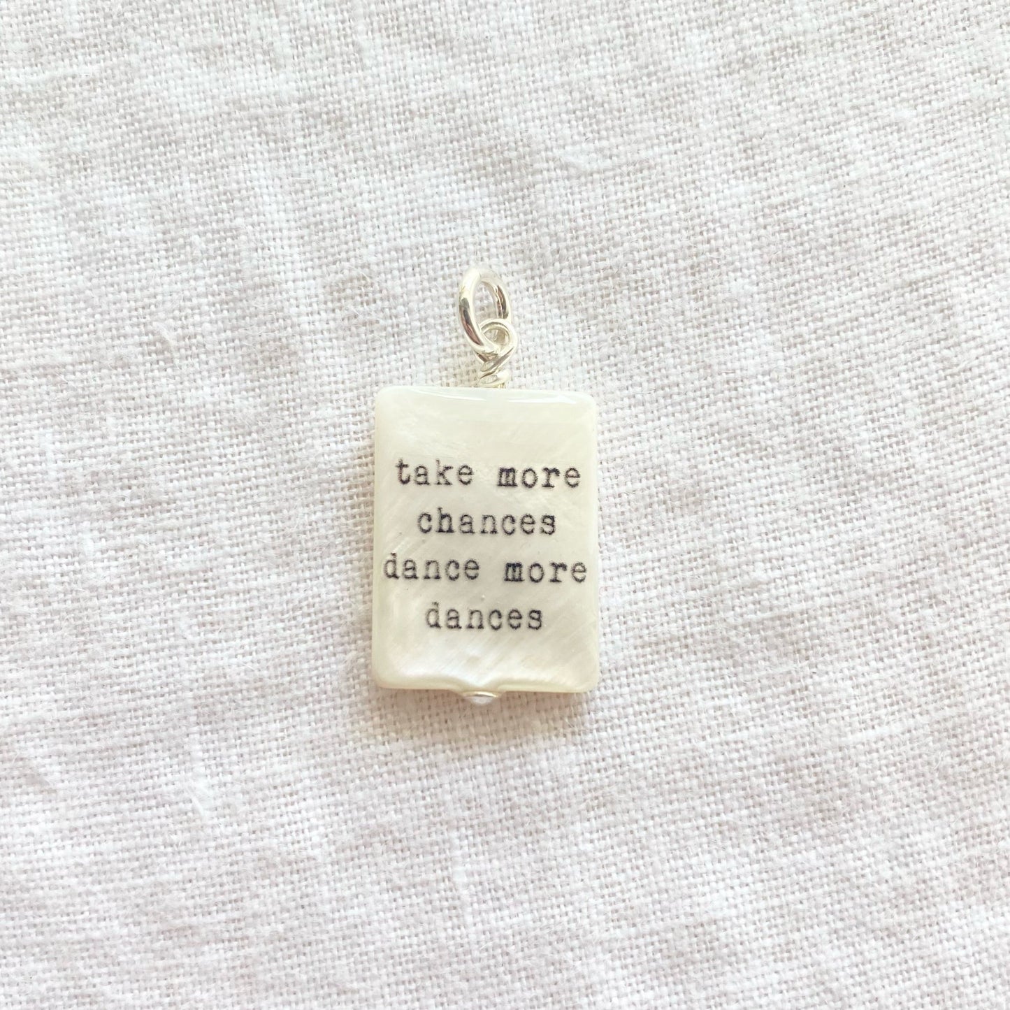 Take more chances dance more dances