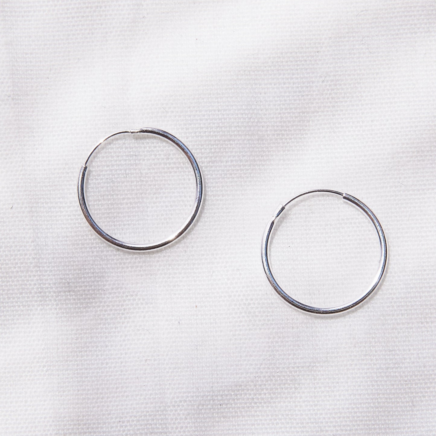 Créoles en argent sterling