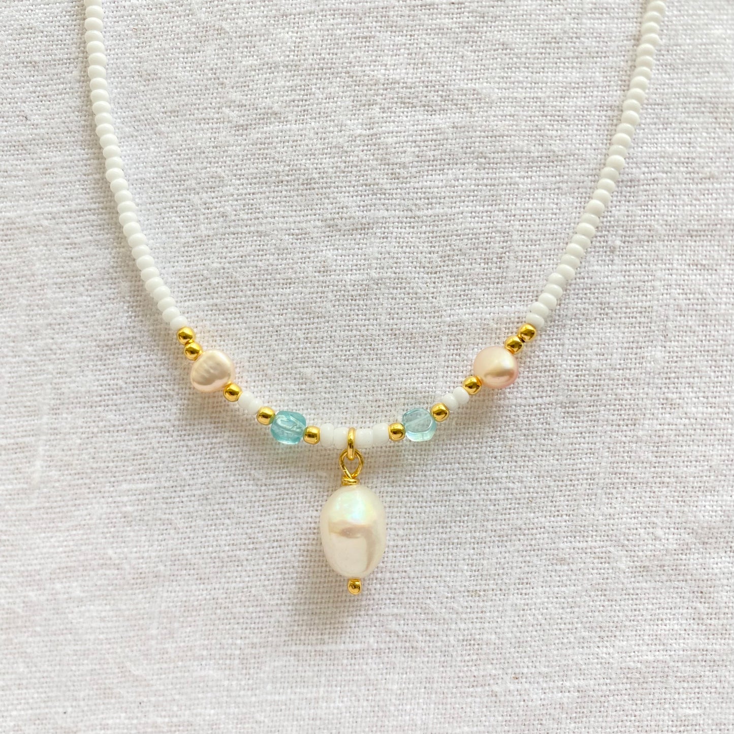 Sunlit Freshwater Pearl necklace