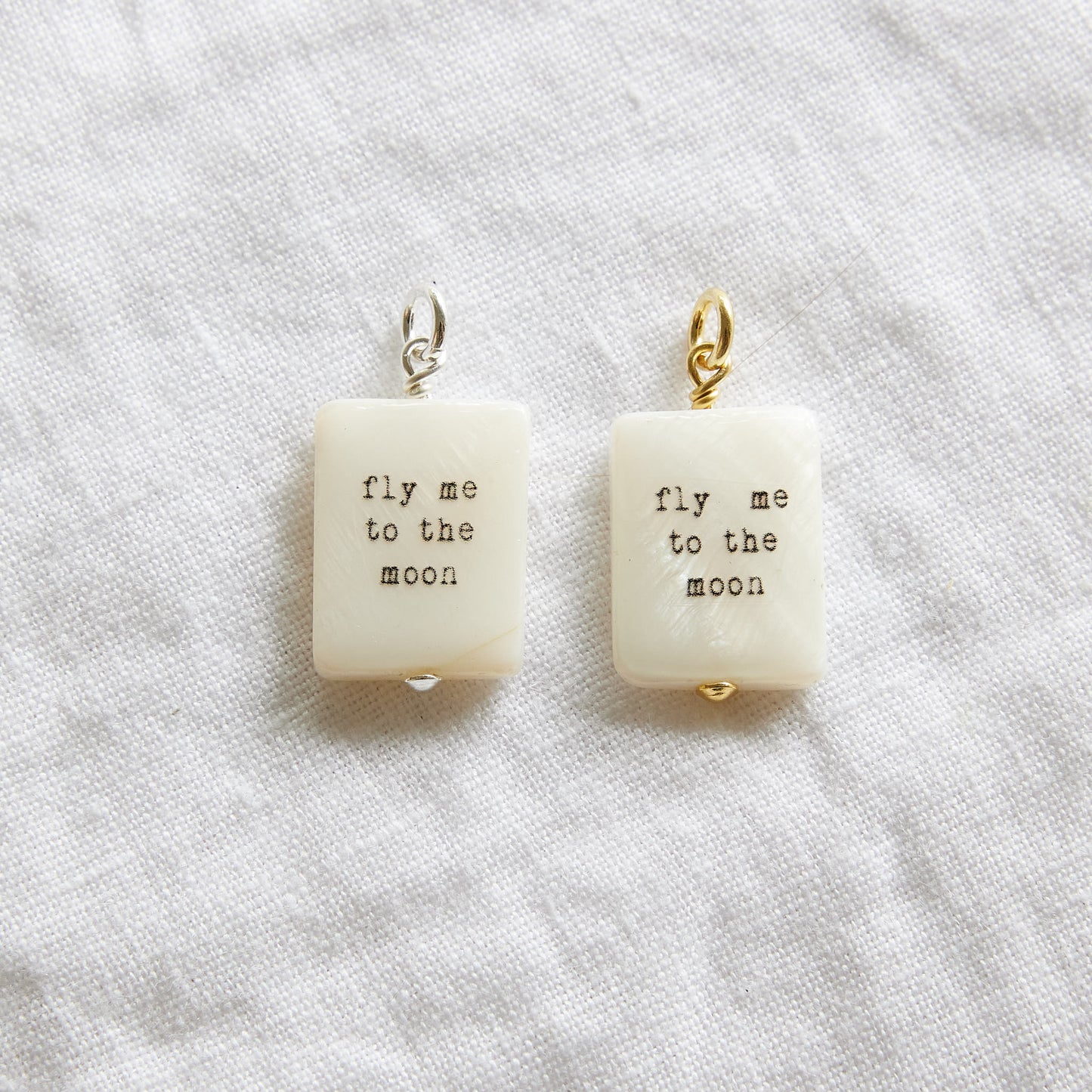 Pendentif Fly me to the moon