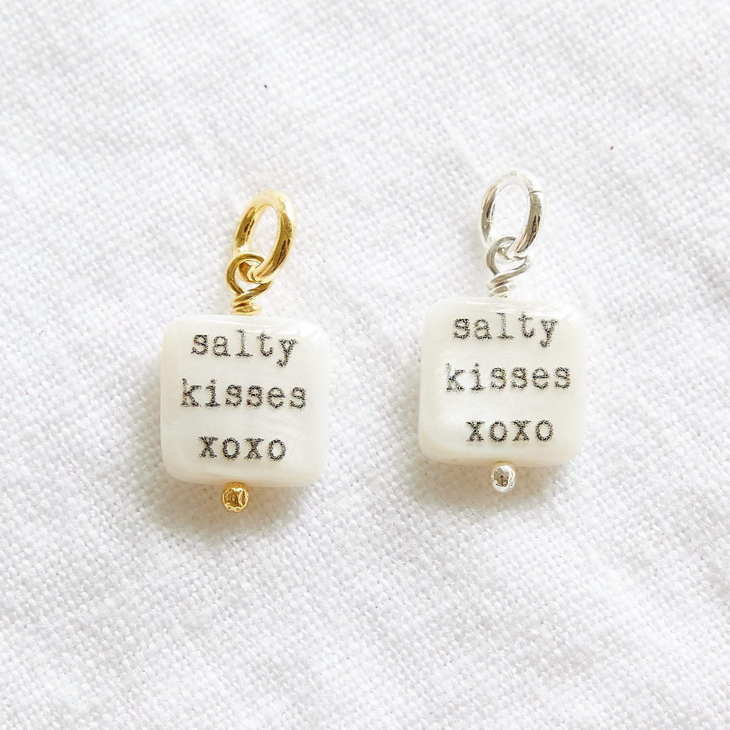 Pendentif bisous salés xoxo