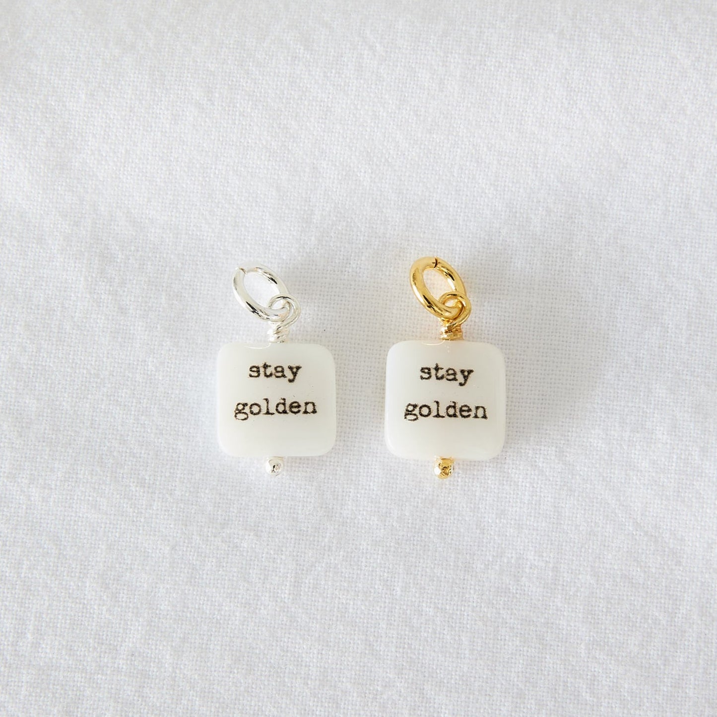 Pendentif Stay Doré