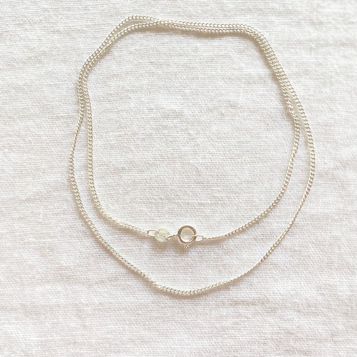 Curb Chain Sterling Silver