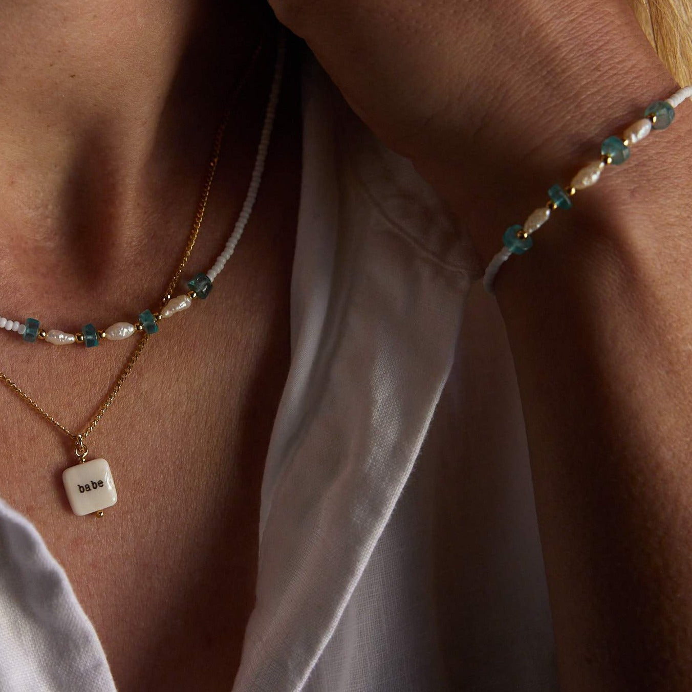 Bracelet en cristal d'apatite