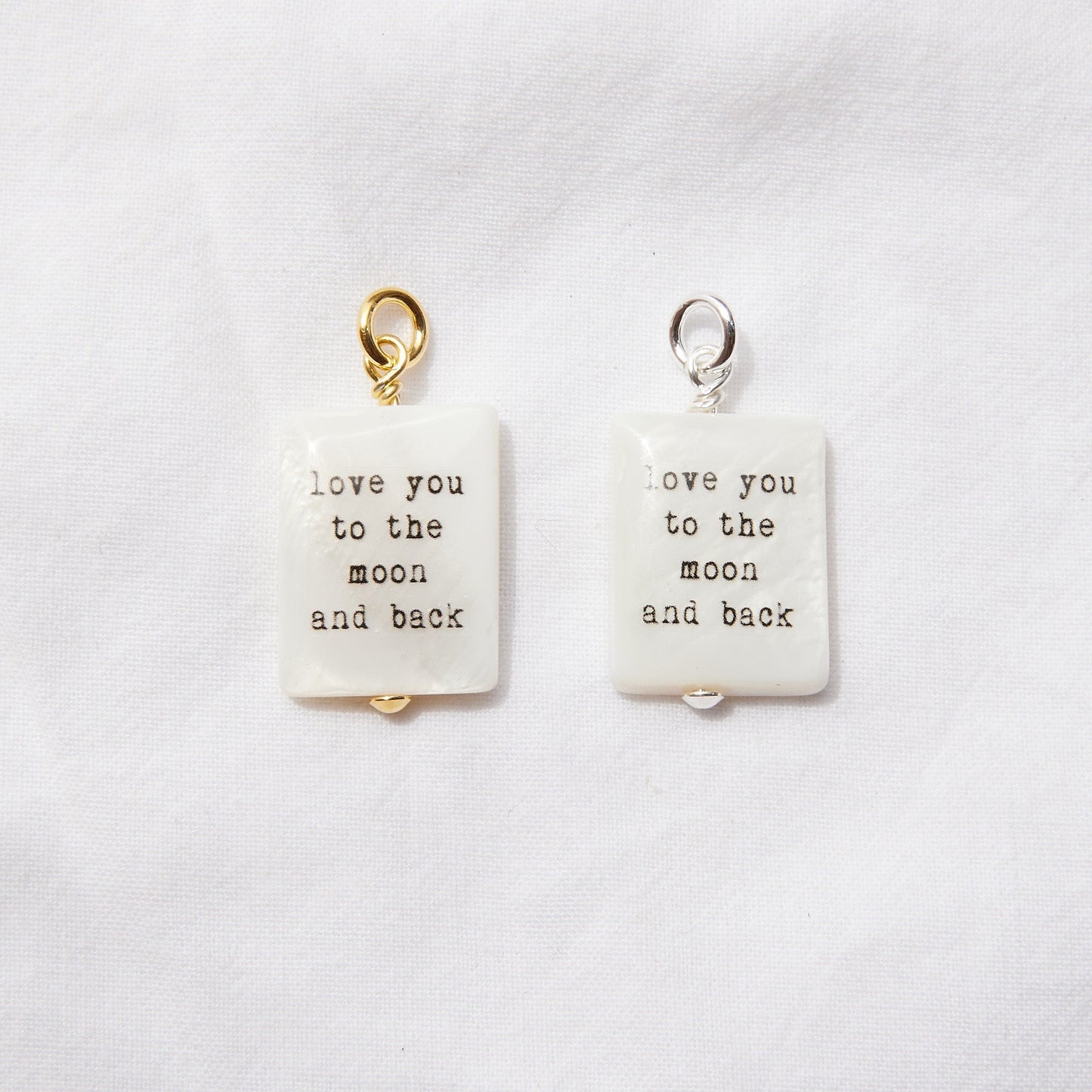 Pendentif Love you to the moon and back