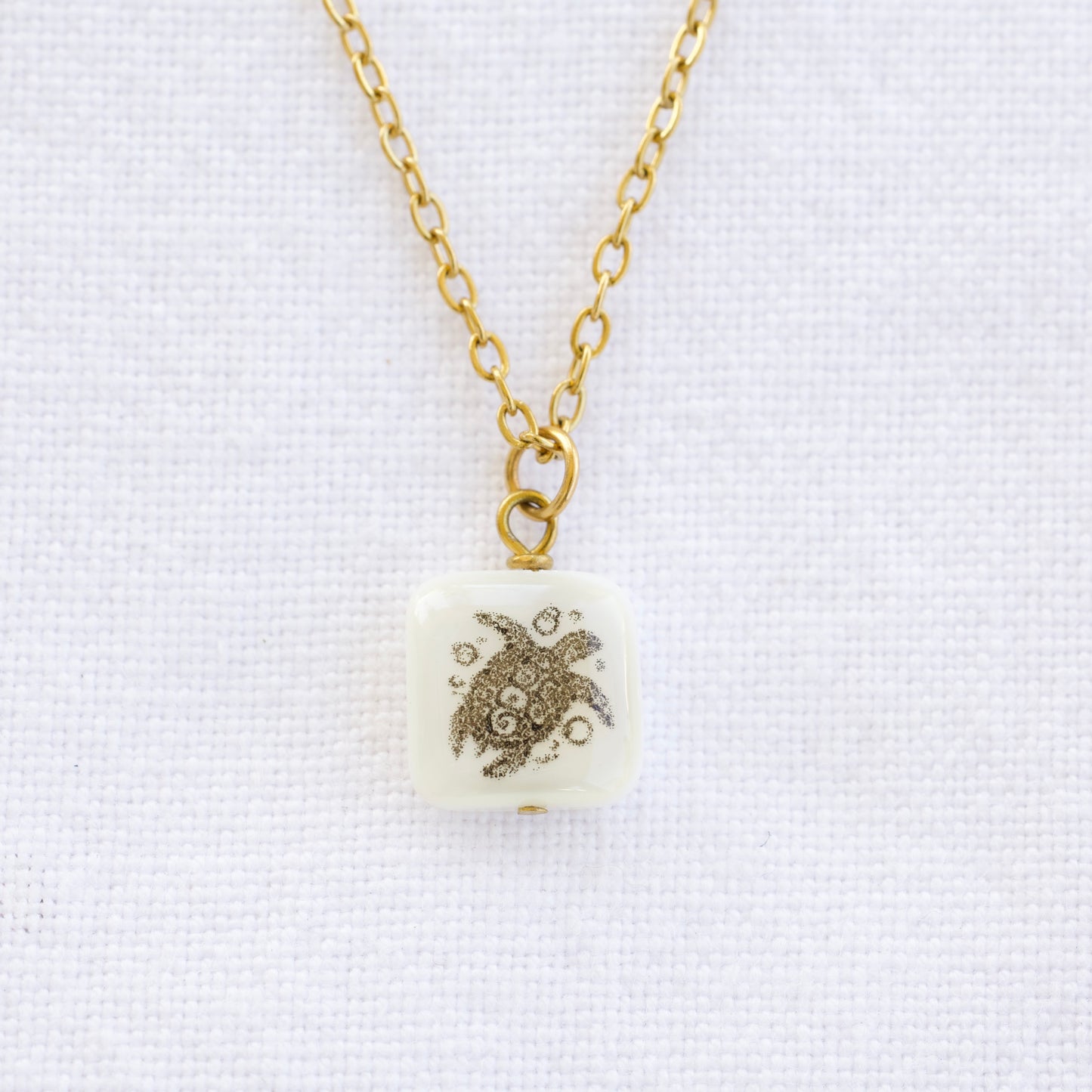 Turtle Necklace Gold Plated