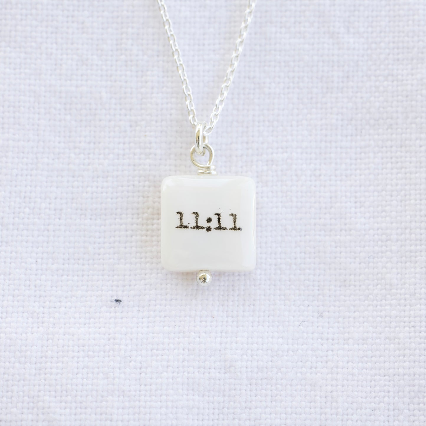11:11 Necklace Sterling Silver