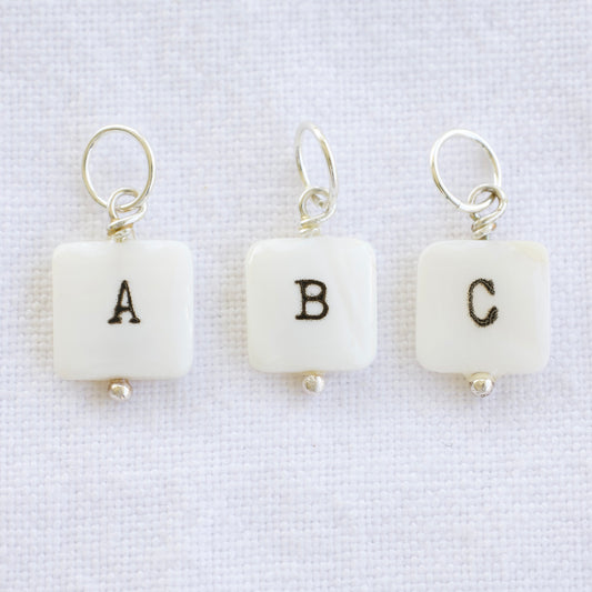Petite Letter Pendant sterling silver