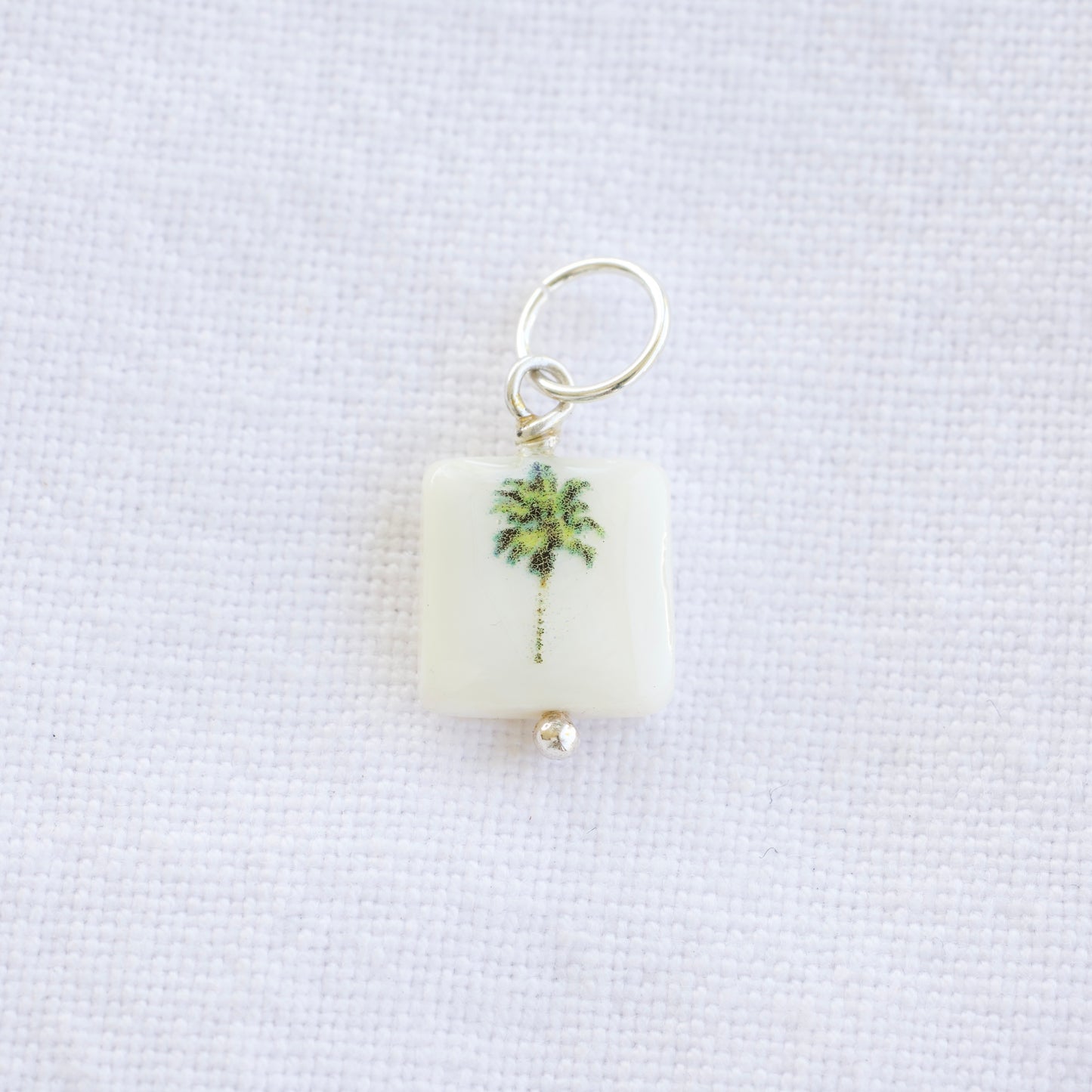 Palm Tree pendant square