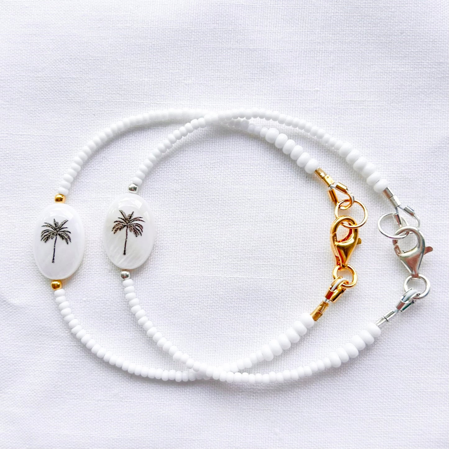 Silhouette Palm tree bracelet