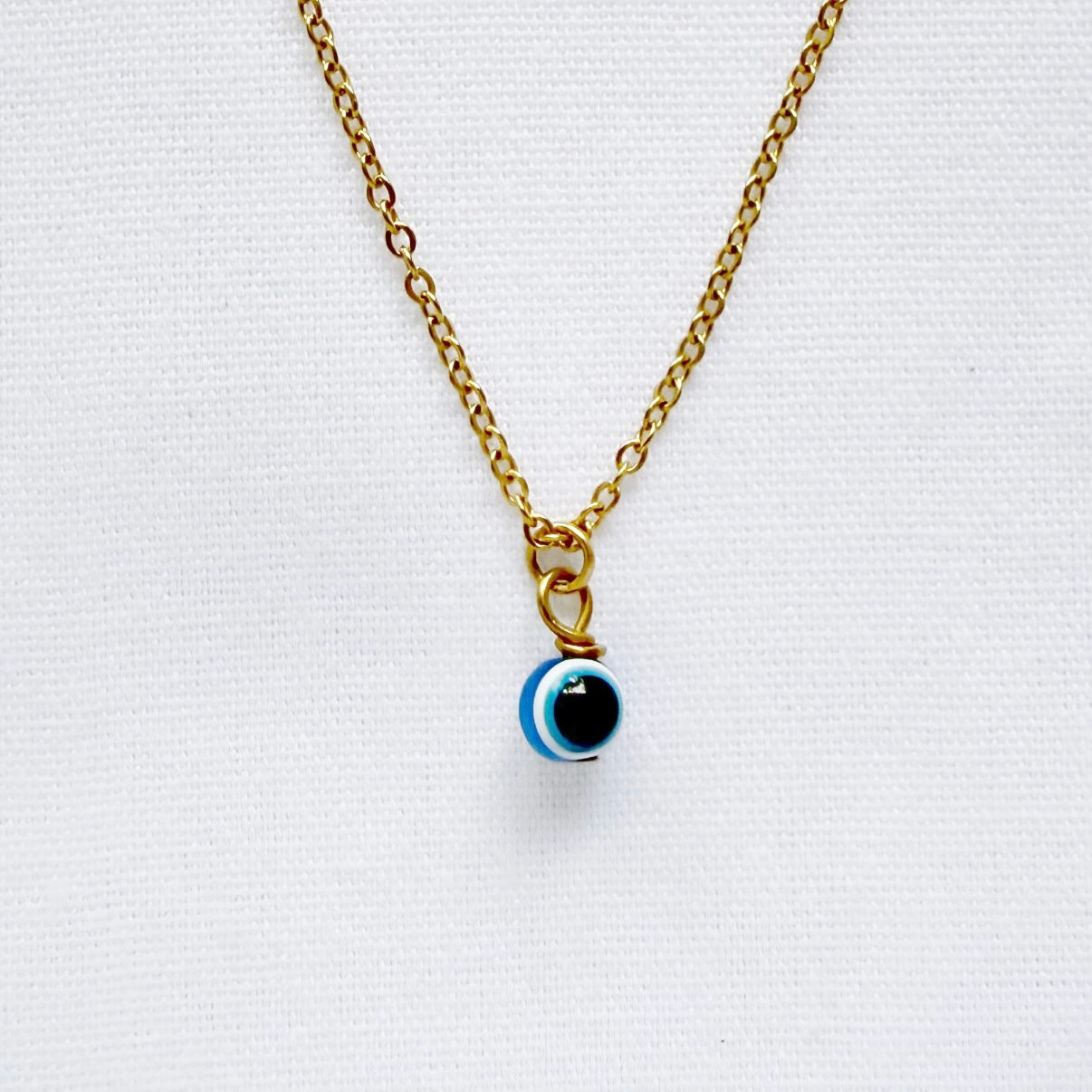 Evil eye waterproof necklace