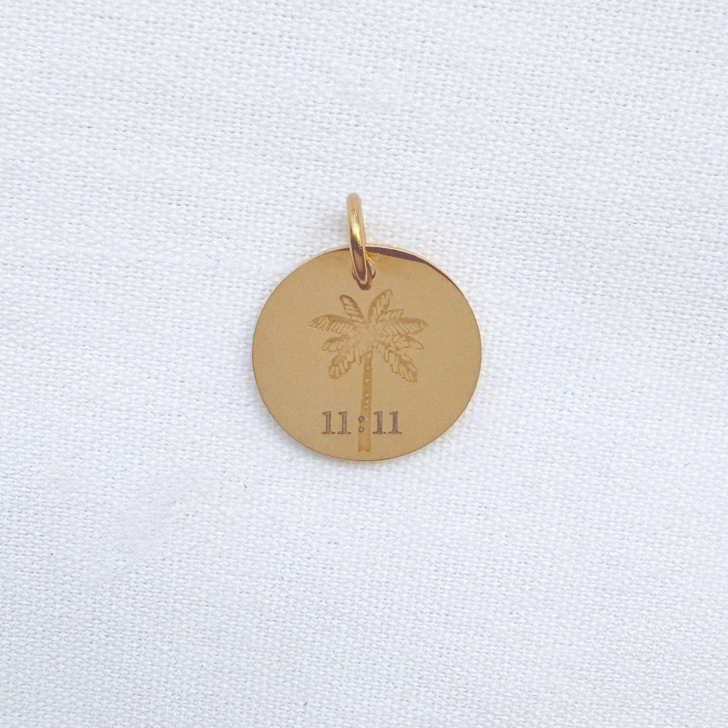 Palm Tree with 11:11 waterproof pendant