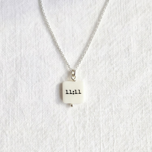 11:11 Necklace Sterling Silver