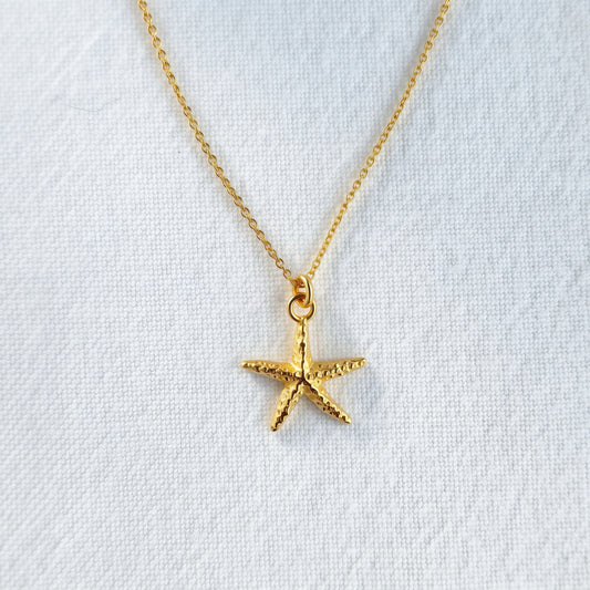 Starfish 24k Gold plated Necklace