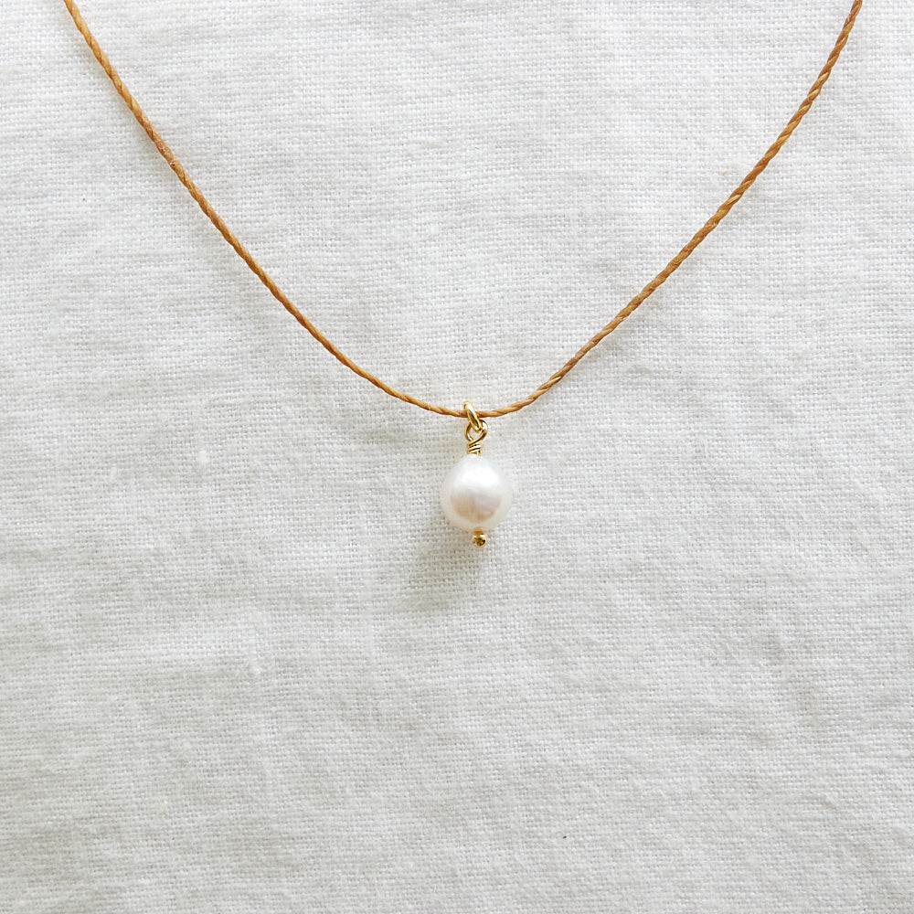 Freshwater pearl cord necklace – Divine Creatures Jewellery