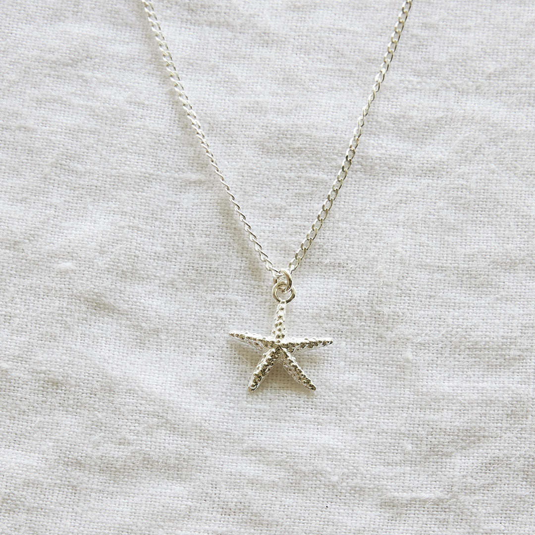 Starfish sterling silver Necklace