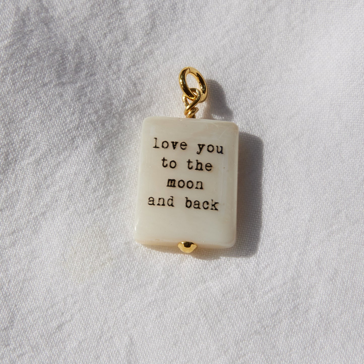 Pendentif Love you to the moon and back