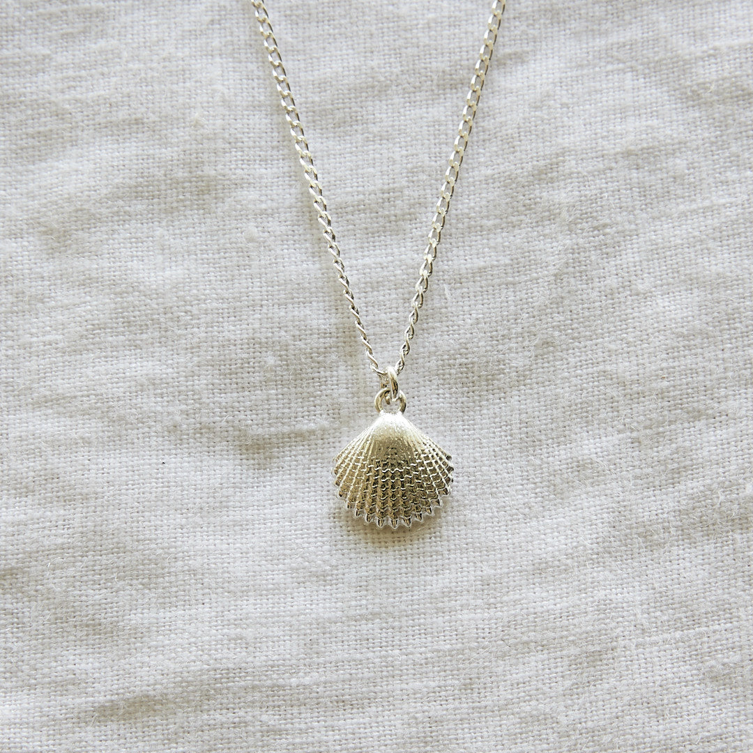 Seashell Necklace sterling silver